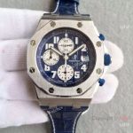 Swiss Grade Audemars Piguet Offshore Royal Oak Watch Blue Leather Band